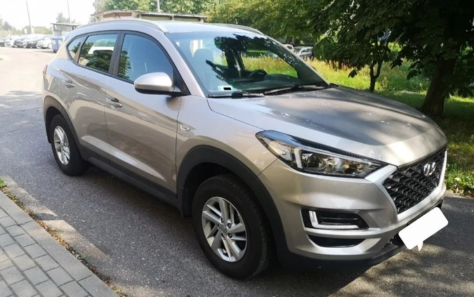 Hyundai Tucson cena 92700 przebieg: 28100, rok produkcji 2020 z Bełchatów małe 121